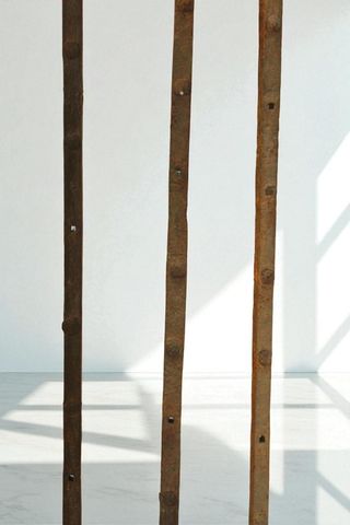 Balaustres antiguos de hierro forjado