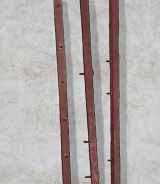 Balaustres antiguos de hierro forjado