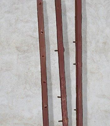 Balaustres antiguos de hierro forjado