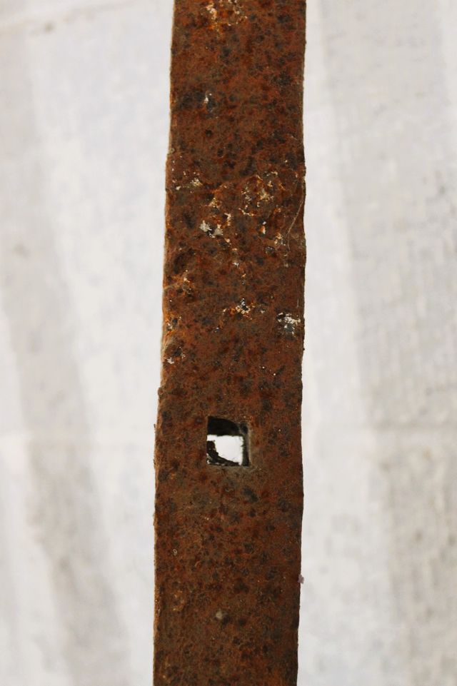 Balaustres antiguos de hierro forjado