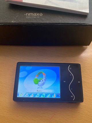 Reproductor MP4 Rimax Gloommy 4GB Negro