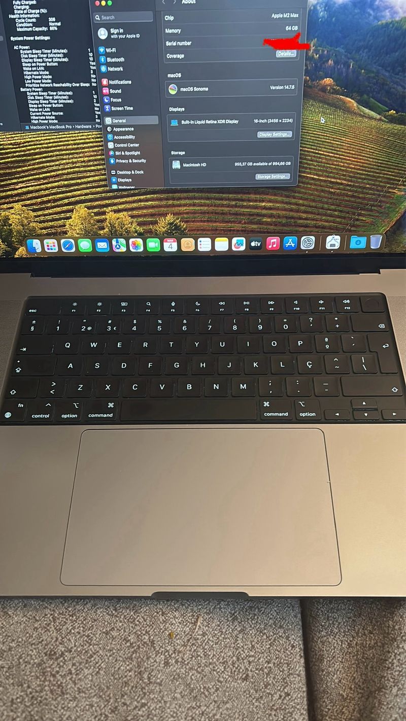 MacBook Pro 16 M2 64GB RAM 1TB SSD afbeelding 2