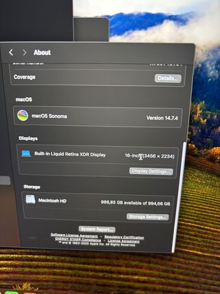 MacBook Pro 16 M2 64GB RAM 1TB SSD