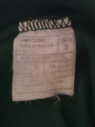 Chándal militar antiguo Ejército de Tierra años 90