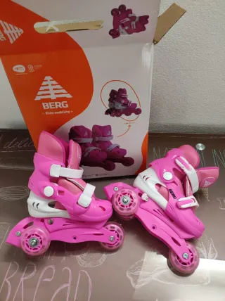 Patins Rosa Berg 27-30