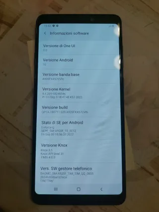 Samsung Galaxy A9 2018 Nero