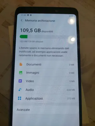 Samsung Galaxy A9 2018 Nero
