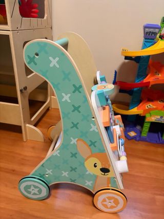 Andador Madera Bebé Juguete Educativo