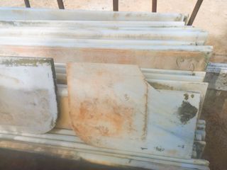 Escalera antigua de mármol