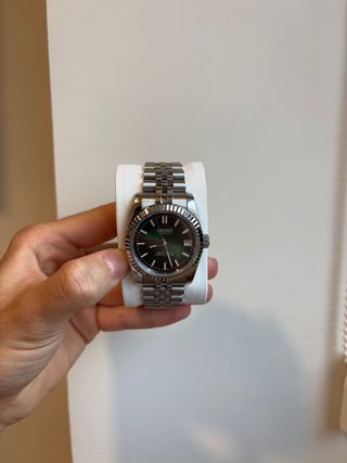Reloj Seiko Automático Esfera Verde