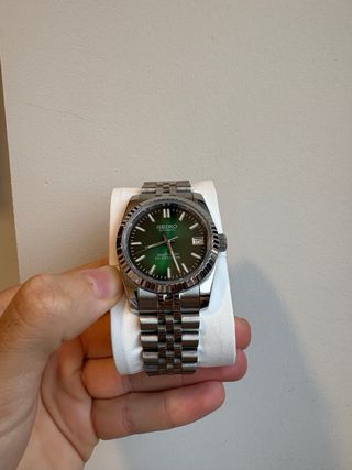Reloj Seiko Automático Esfera Verde