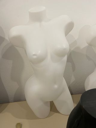 Maniquí Torso Mujer Blanco
