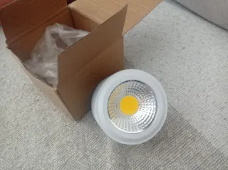 2 Focos LED superficie redondo