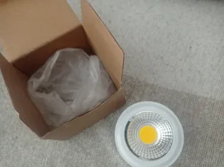 2 Focos LED superficie redondo