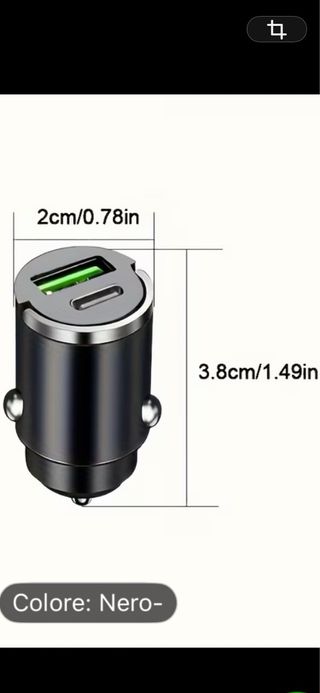 Caricabatterie Dermactronic 100W + led blu