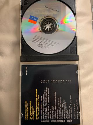 CD Pavarotti in Hyde Park Decca