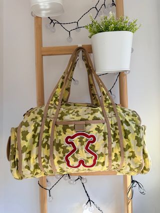 Bolso de viaje Tous camuflaje
