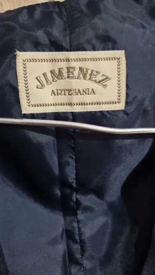 Pantalón y chaleco flamenco rayas