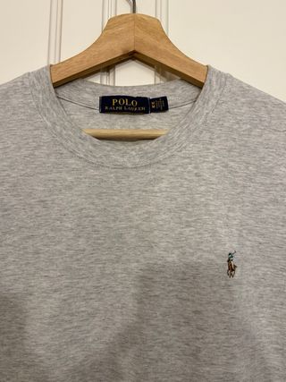 Camiseta - Polo Ralph Lauren Gris Talla M