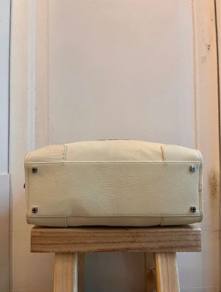 Bolso Loewe Piel Beige Vintage Anagrama Candado