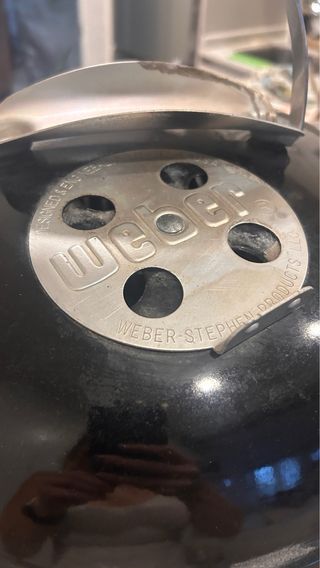 Barbacoa Weber Smokey Joe Nero