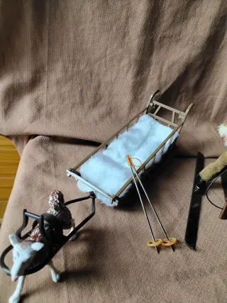 Madelman Esquimal con Trineo y Perro