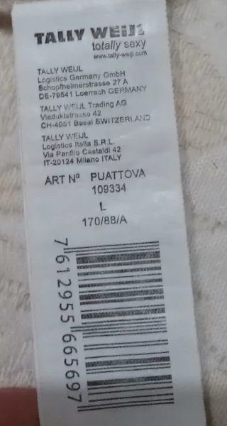 Maglione Tally Weijl traforato bianco