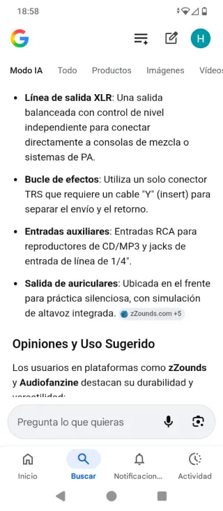 Cabezal amplificador Crate CPB150