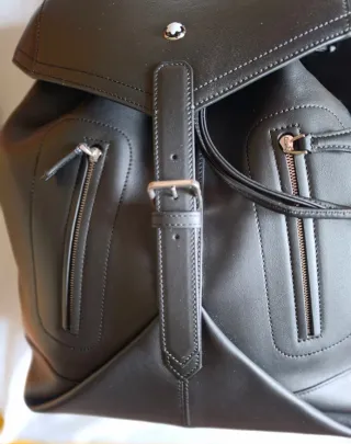 Mochila Montblanc Meisterstück Negra, que 1800€