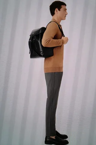 Mochila Montblanc Meisterstück Negra, que 1800€