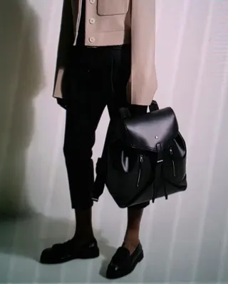 Mochila Montblanc Meisterstück Negra, que 1800€