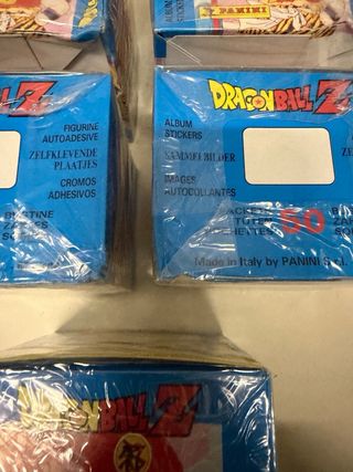 5 Scatole Dragon Ball Z Panini