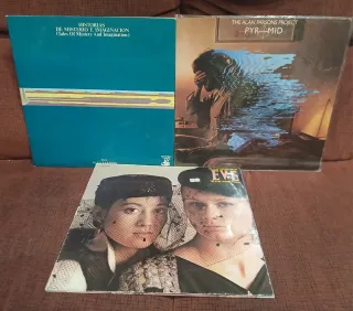 LOTE 3 VINILOS LPS DE ALAN PARSONS PROJECT