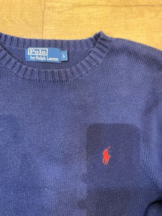 Polo Ralph Lauren Jersey Azul Marino Talla L