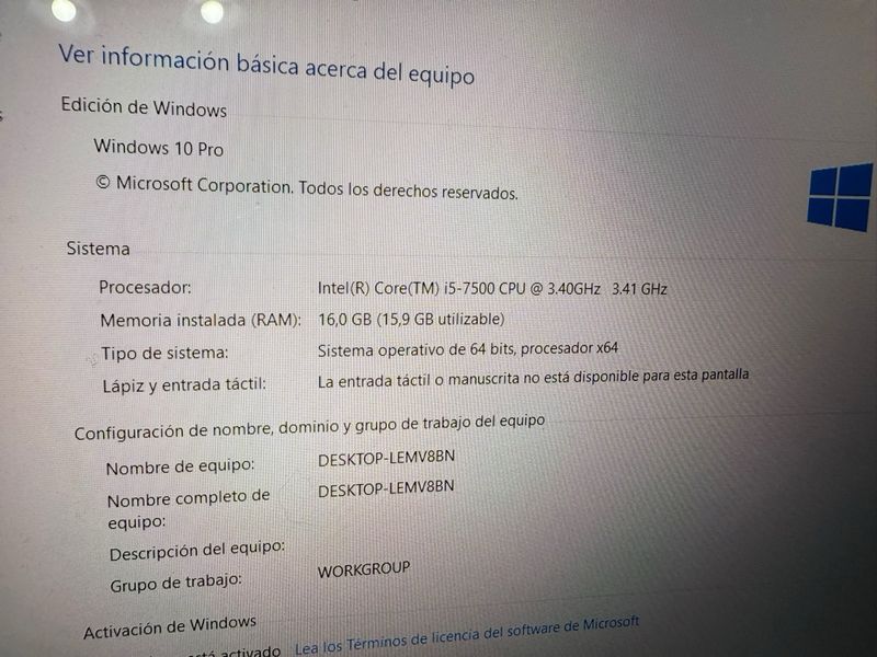 Ordenador Dell i5 16GB RAM afbeelding 2