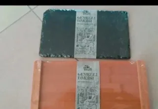 2 Taglieri Mix&Co Pietra e Legno