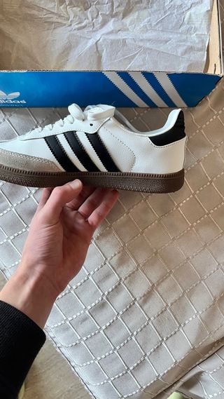 Adidas Samba Azul y Blanco