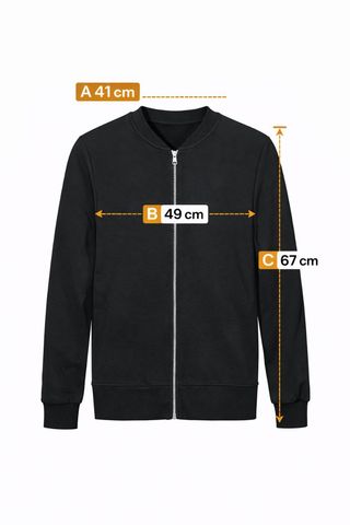 Felpa Supreme zip nera manica rossa logo