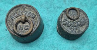 Báscula antigua de cocina Fuerza