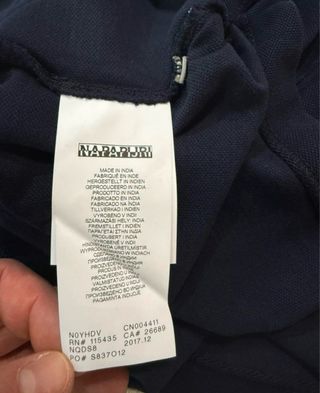 Polo Napapijri Geografic XL Nero