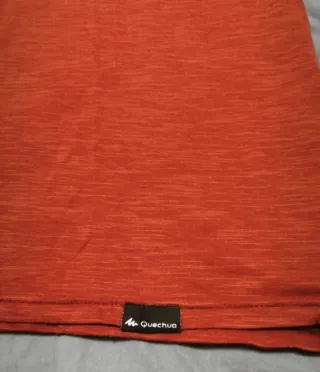 Camiseta deportiva hombre naranja