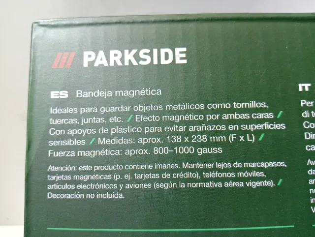 Bandeja Magnética PARKSIDE