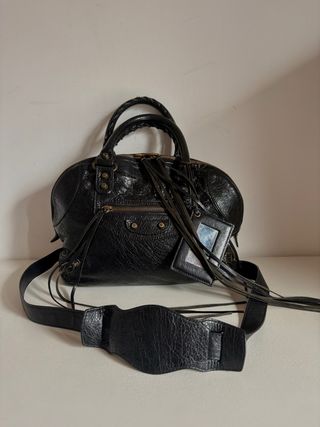 Balenciaga Bowling 30 Arena Pelle Nera