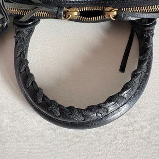 Balenciaga Bowling 30 Arena Pelle Nera