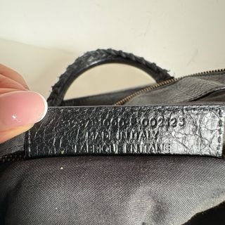 Balenciaga Bowling 30 Arena Pelle Nera