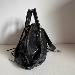 Balenciaga Bowling 30 Arena Pelle Nera