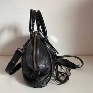 Balenciaga Bowling 30 Arena Pelle Nera