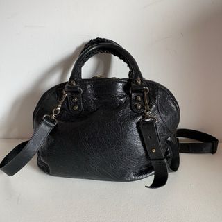 Balenciaga Bowling 30 Arena Pelle Nera