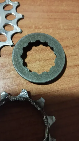 Pacco pignoni bici usato