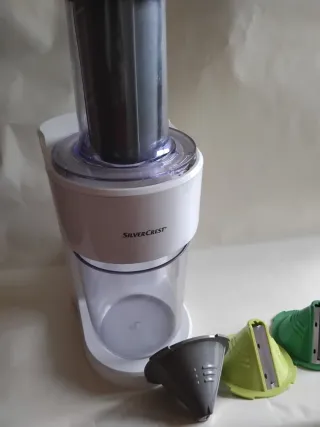 Espiralizador de Legumes Plástico Branco e Verde